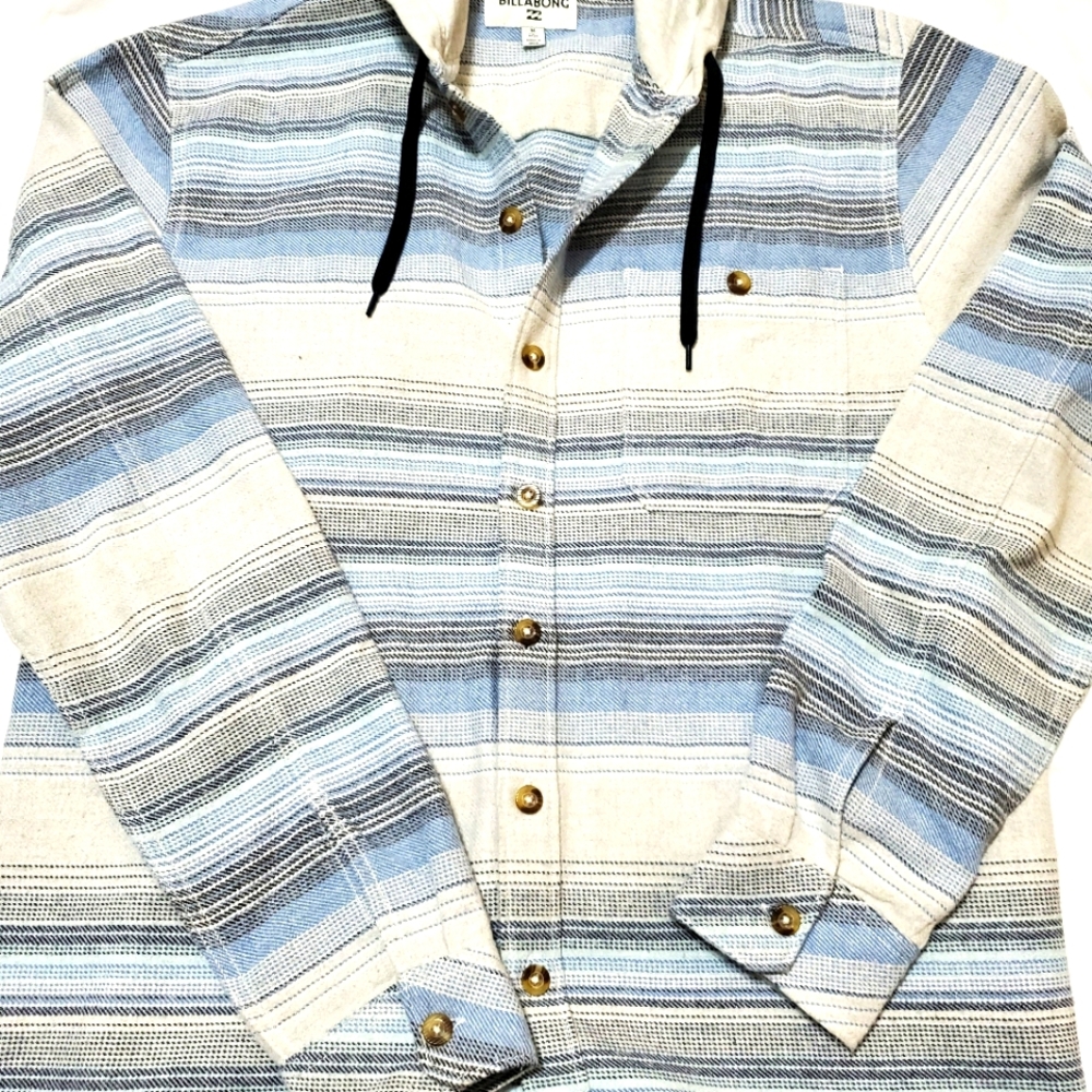 BILLABONG Flannel w/hood